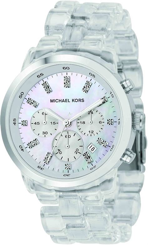 michael kors lucite watch|Michael Kors watches for sale.